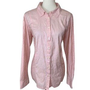J. Jill NWT Pink Button Down Shirt